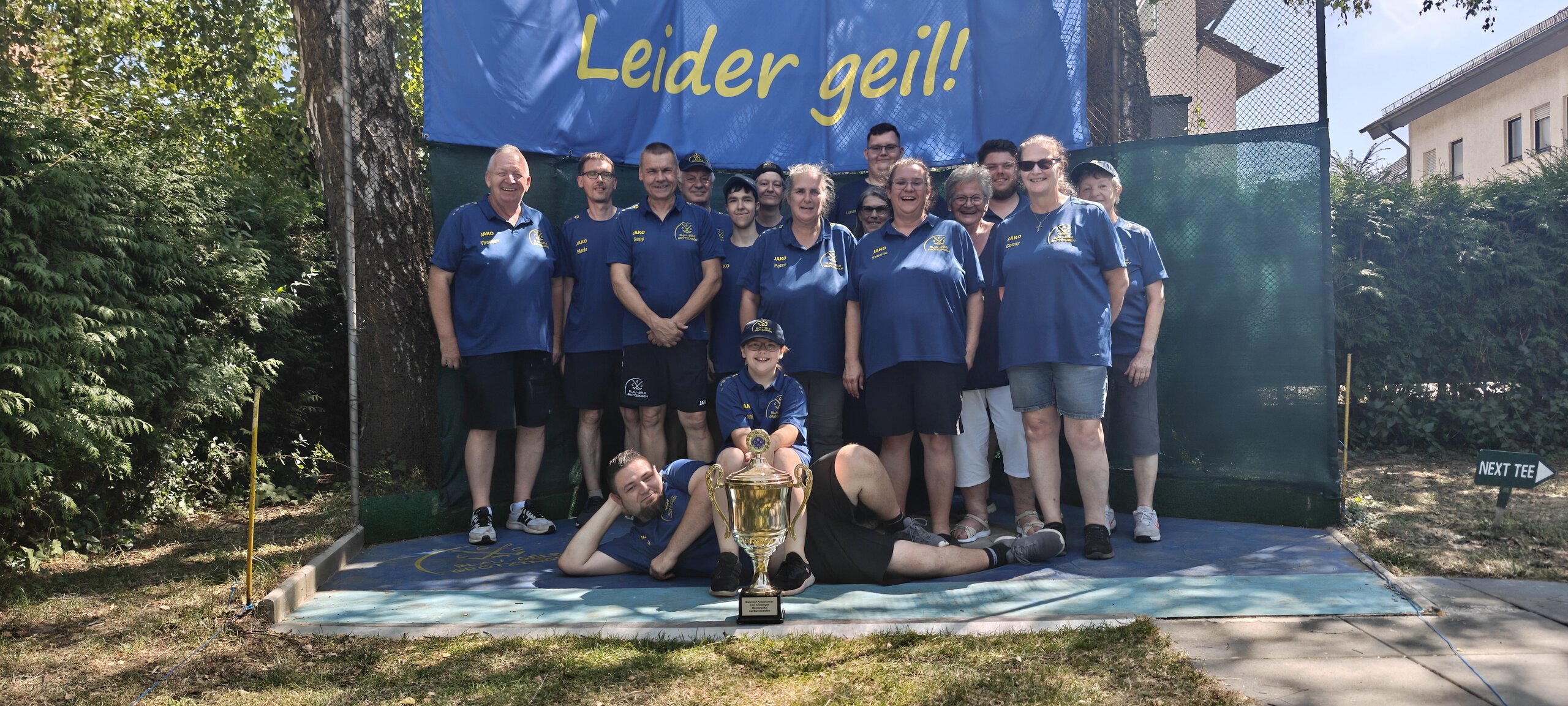 Grötzinger Teilnehmer beim Malerdorf-Pokal 2026<br />Bild: Yvonne Rastetter