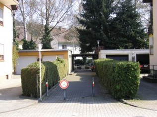 Eingang zur Cobigolf-Anlage des CGC Blau-Gelb Grötzingen 1968 e.V.