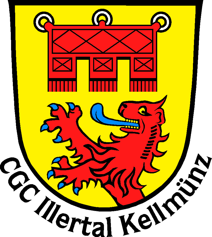 Die Grafik zeigt das Wappen des CGC Illertal Kellmünz