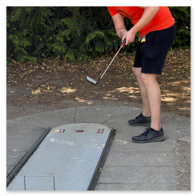 Das Bild zeigt Eindrücke von der Eröffnungsfeier der DM Cobigolf 2026 in Krumbach<br />© Ash Peithmann (1. Essener CGC Blau-Gold)