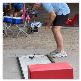 Das Foto zeigt Teilnehmer der Deutschen Cobigolf-Meisterschaft 2026 in Krumbach<br />© Ash Peithmann (1. Essener CGC Blau-Gold)