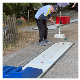 Das Foto zeigt Teilnehmer der Deutschen Cobigolf-Meisterschaft 2026 in Krumbach<br />© Ash Peithmann (1. Essener CGC Blau-Gold)