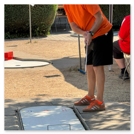 Das Foto zeigt Teilnehmer der Deutschen Cobigolf-Meisterschaft 2026 in Krumbach<br />© Ash Peithmann (1. Essener CGC Blau-Gold)