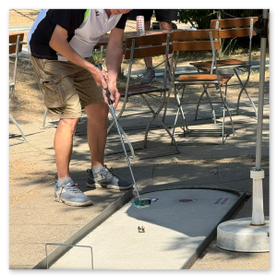 Das Foto zeigt Teilnehmer der Deutschen Cobigolf-Meisterschaft 2026 in Krumbach<br />© Ash Peithmann (1. Essener CGC Blau-Gold)