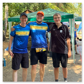 DM Cobigolf - Krumbach 2026 - Siegerehrung<br /><br />©Ash Peithmann (1. Essener CGC Blau-Gold)